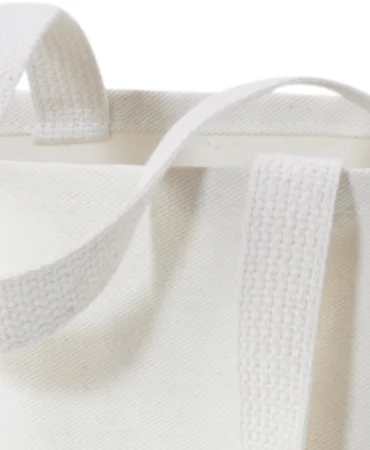 Closeup of a B050 Port Authority Ideal Twill Convention Tote